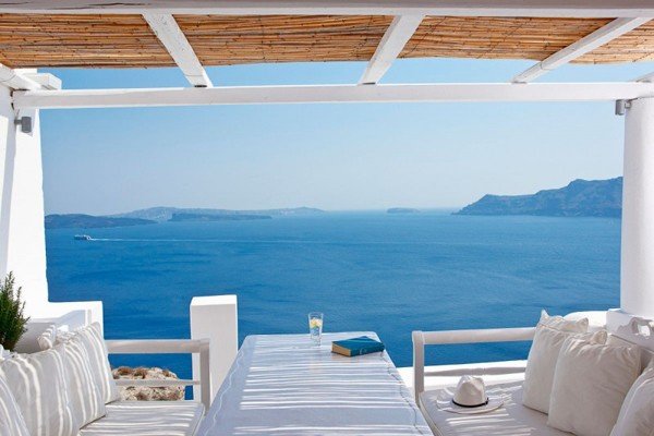 纯洁与浪漫之巅——希腊圣托里尼Katikies酒店设计赏析